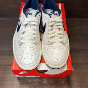 Jordan 1 Retro Low Metallic Blue Size 8 (Pre-Owned) - Image 3