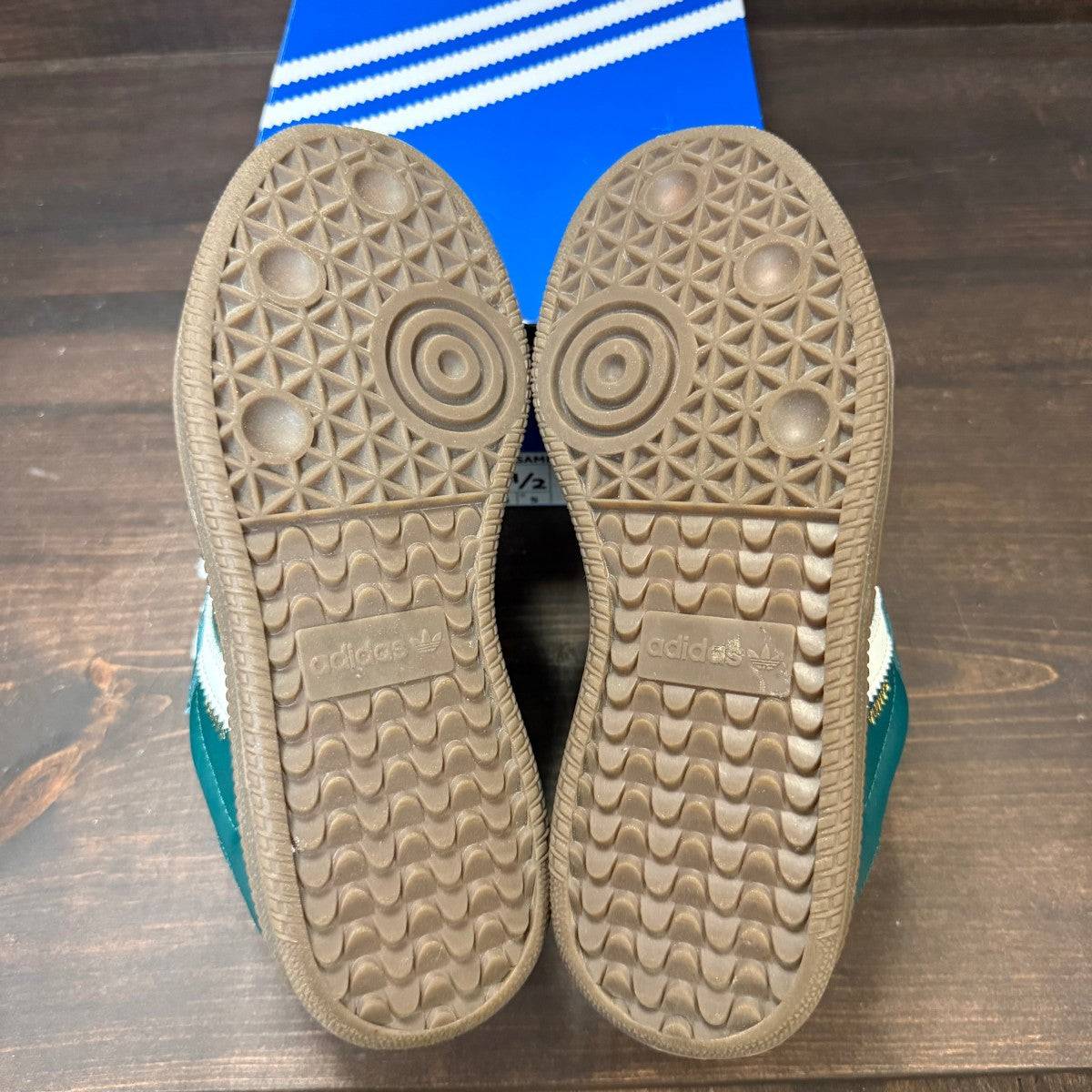adidas Samba XLG Collegiate Green White Gum (GS) Size 5.5Y (Pre-Owned) - Image 6