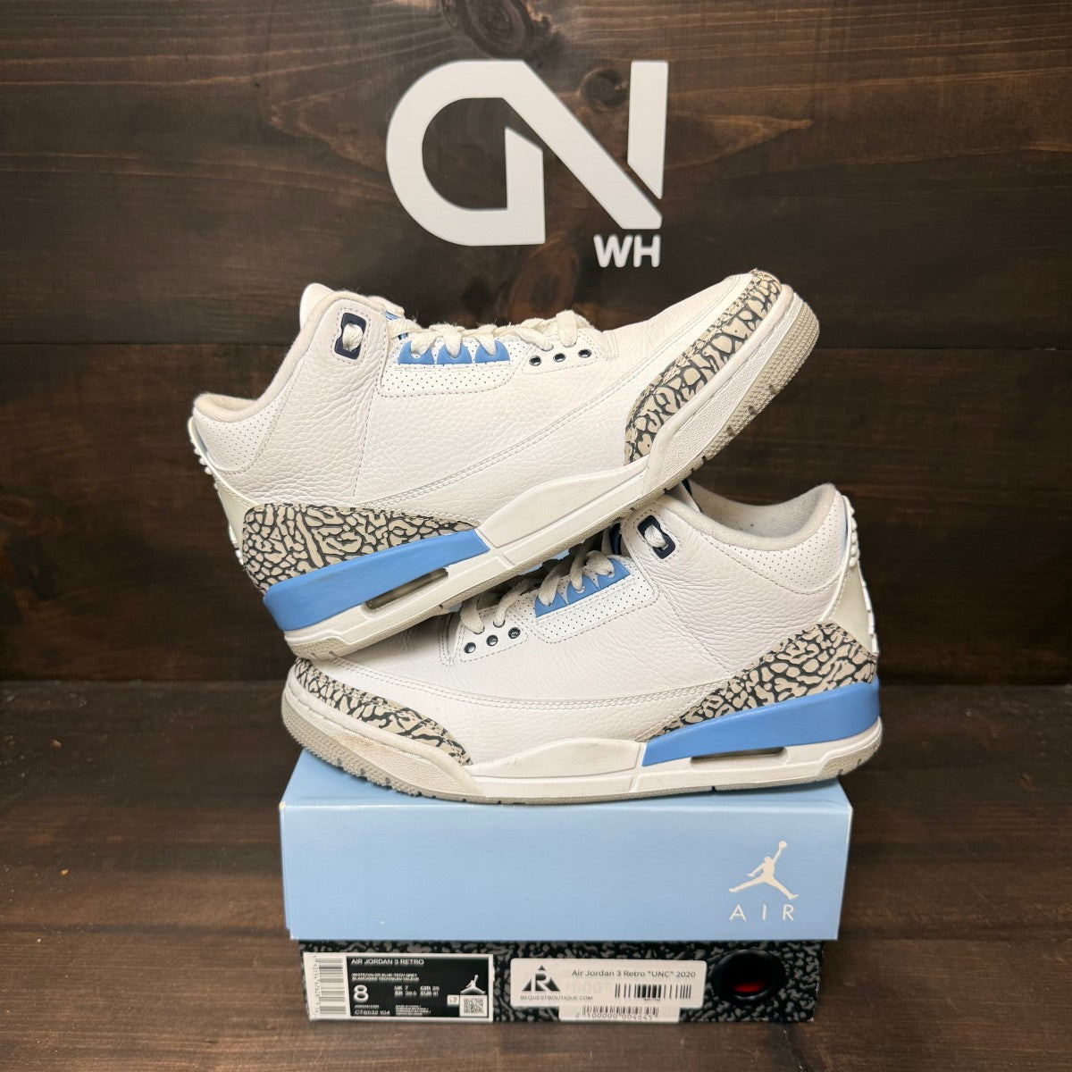 Jordan 3 Retro UNC (2020) - Image 1
