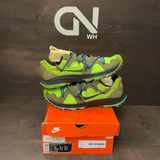 Nike Zoom Terra Kiger 5 OFF-WHITE Electric Green (Women's) Size 12W (Pre-Owned) - front