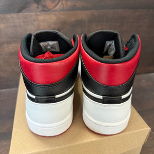 Jordan 1 Mid Gym Red Black Toe Size 8 (Pre-Owned) - Image 3