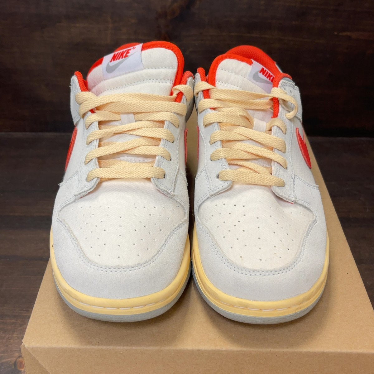 Nike Dunk Low Athletic Department Picante Red Size 8 (Pre-Owned) - Image 3