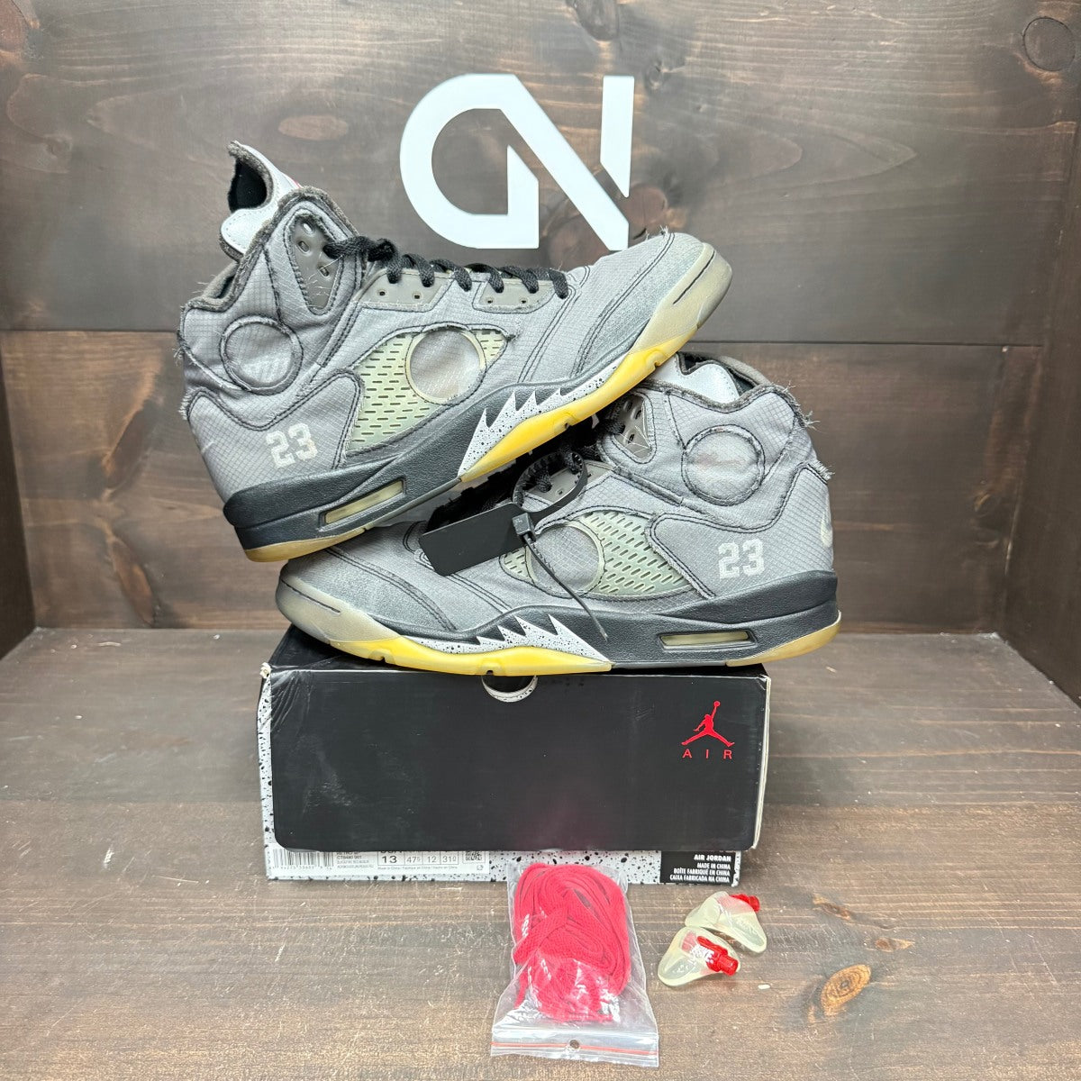 Jordan 5 Retro Off-White Muslin - Image 1