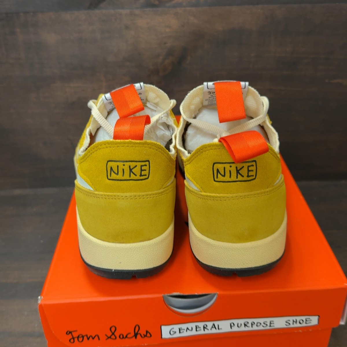 NikeCraft General Purpose Shoe Tom Sachs Archive Dark Sulfur - Image 4