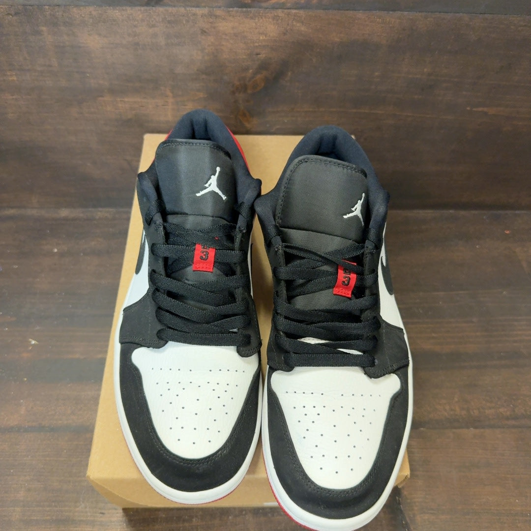 Jordan 1 Low Black Toe (2019) Size 11 (Pre-Owned) - Image 3