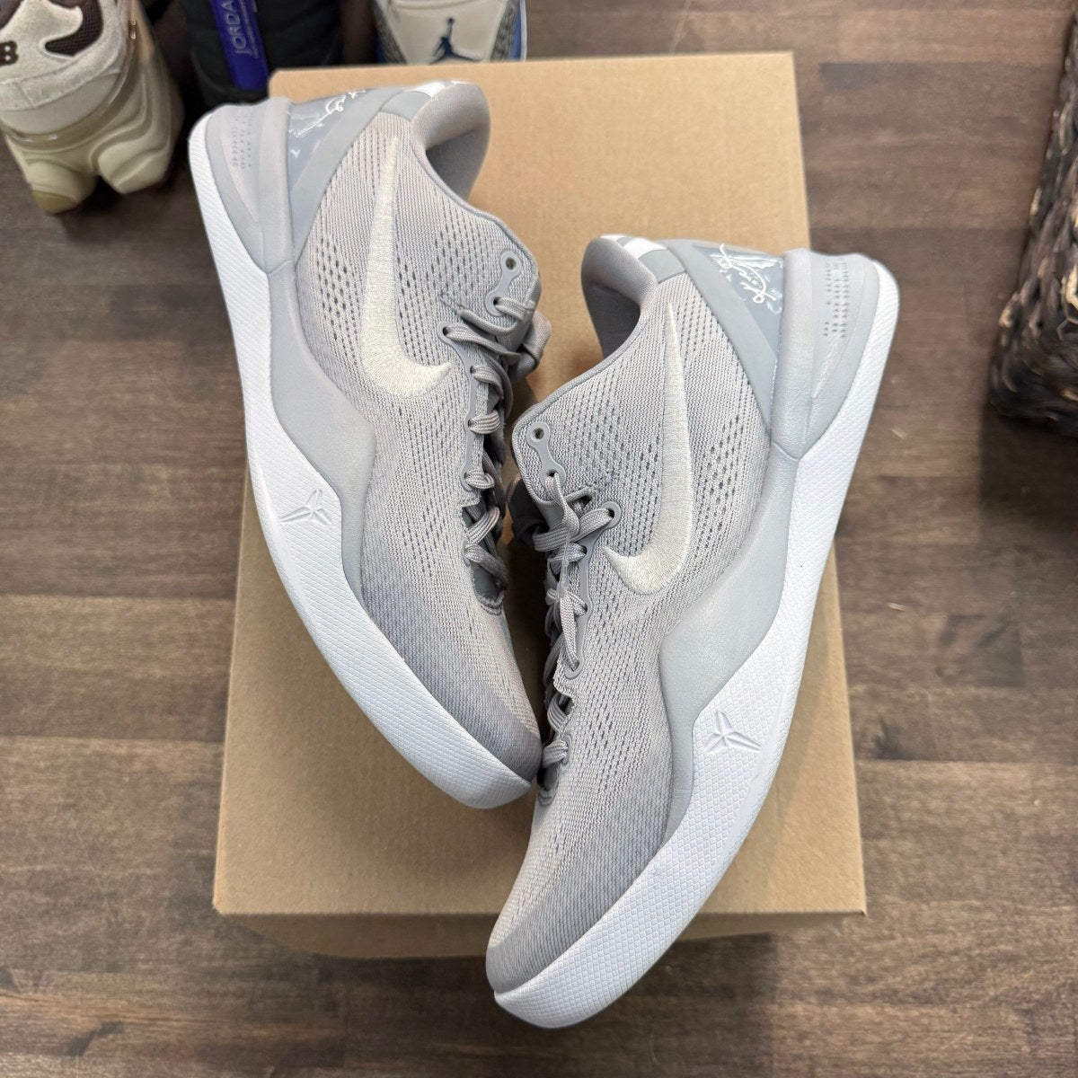 Nike Kobe 8 Protro Wolf Grey Size 7 (Pre-Owned) - Image 1