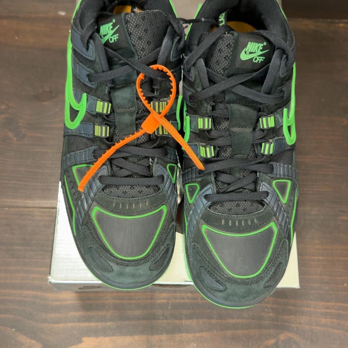 Nike Air Rubber Dunk Off-White Green Strike - Image 3