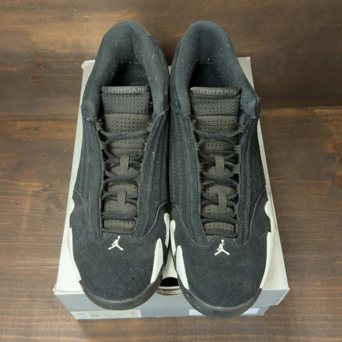 Jordan 14 Retro Black White - Image 3