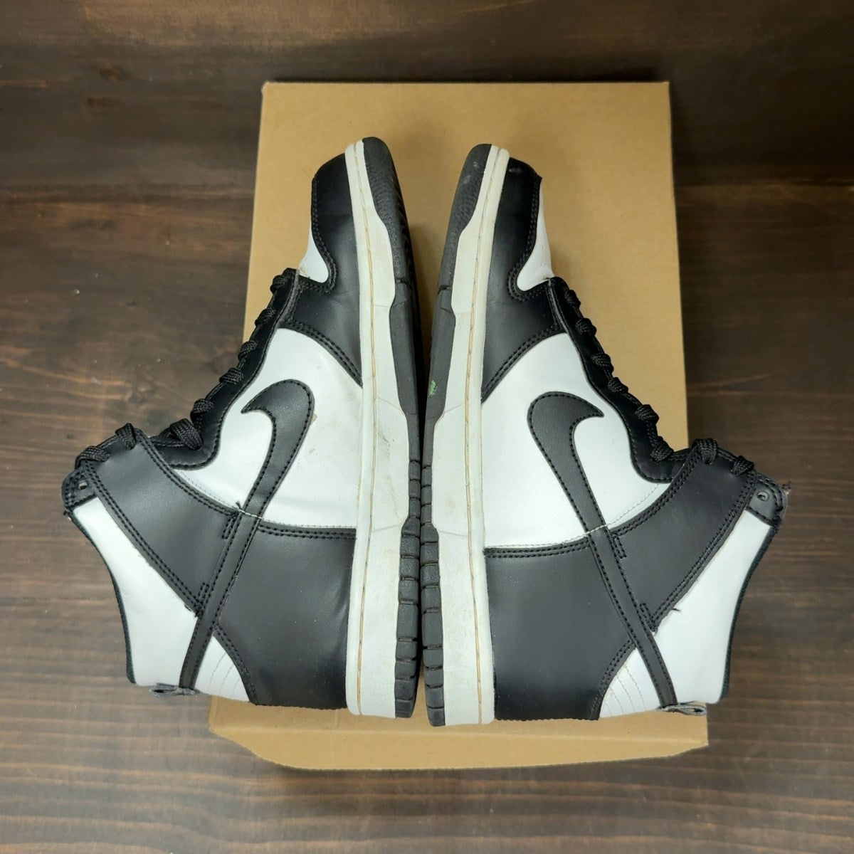Nike Dunk High Panda (2021) (GS) Size 6Y (Pre-Owned) - Image 5