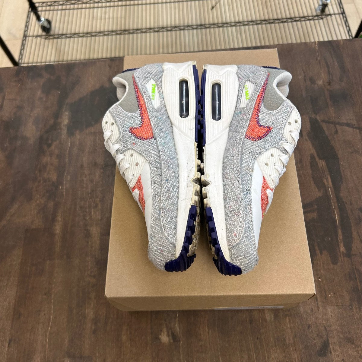 Nike Air Max 90 Jacquard Court Purple Size 8.5 (Pre-Owned) - Image 3