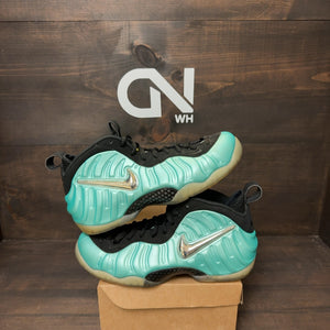 Air Nike Foamposite Pro Island Green Size 9.5 (Pre-Owned) - Image 1