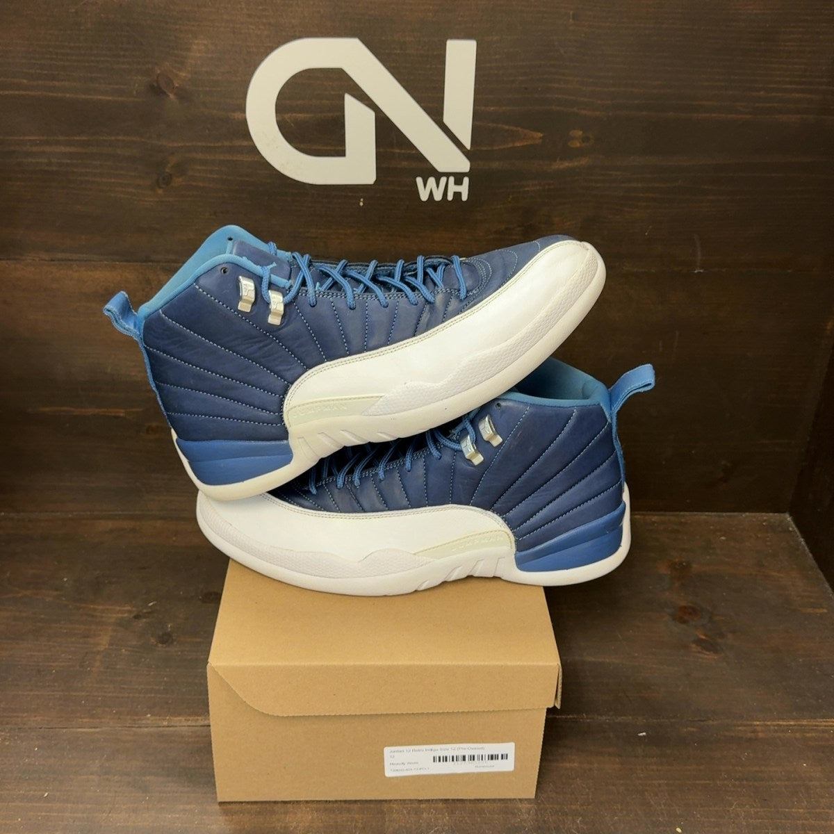 Jordan 12 Retro Indigo Size 12 (Pre-Owned) - Image 1