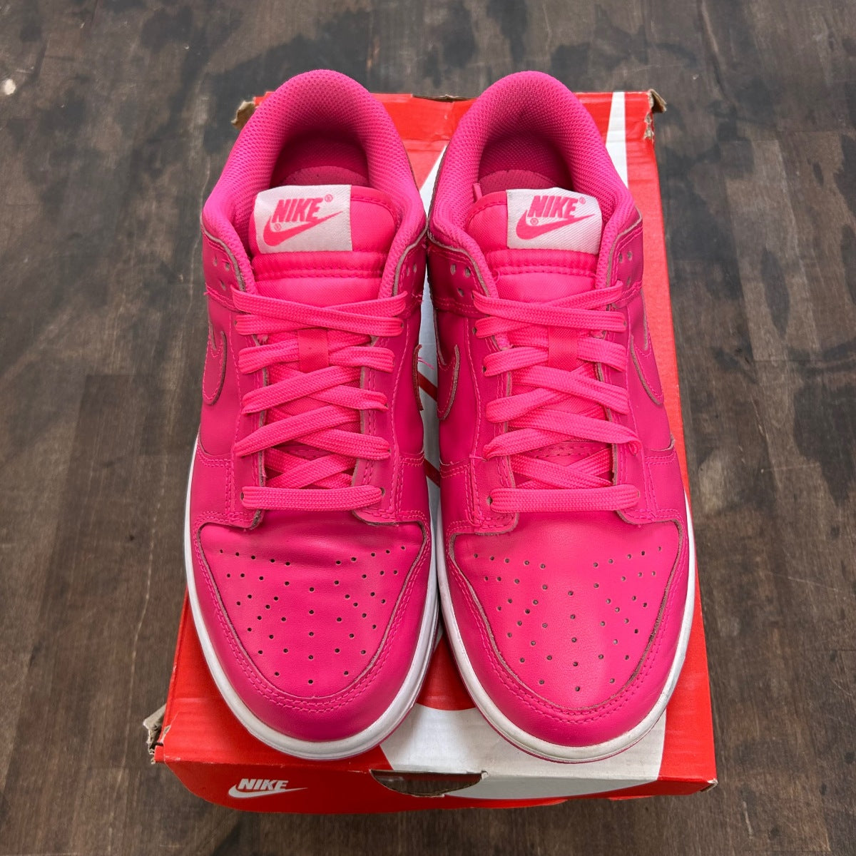 Nike Dunk Low Hyper Pink (Women's) - Image 2