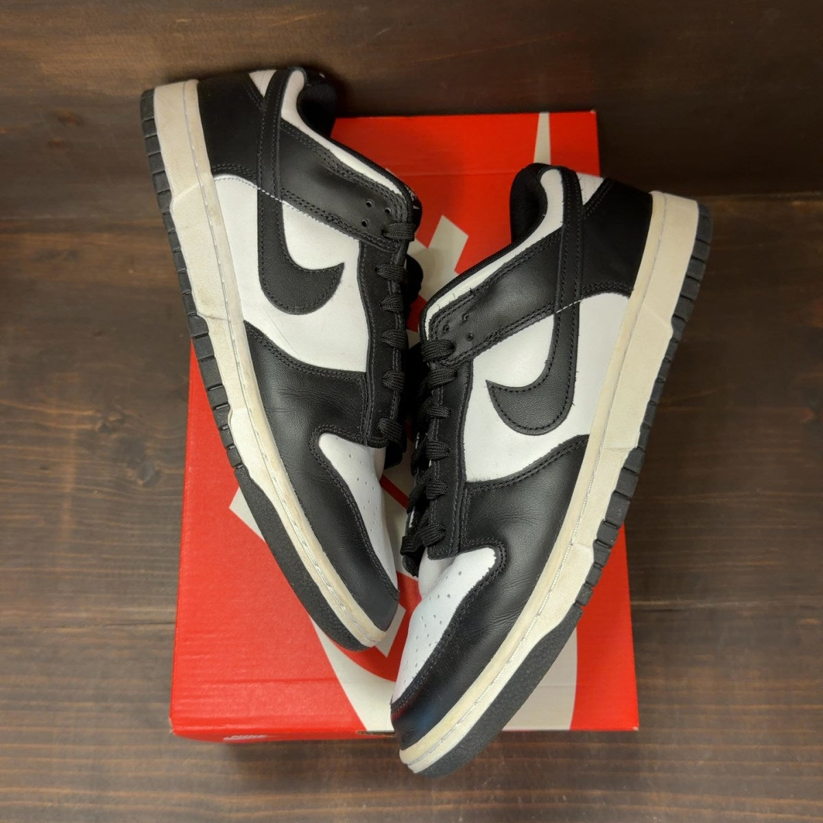 Nike Dunk Low Retro White Black Panda Size 11.5 (Pre-Owned) - Image 2