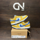 Nike Dunk Low Next Nature Wheat Gold Royal (Women's) - Image 1