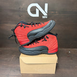 Jordan 12 Retro Reverse Flu Game (GS) Size 5.5Y (Pre-Owned) - Image 1