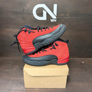Jordan 12 Retro Reverse Flu Game (GS) Size 5.5Y (Pre-Owned) - Image 1