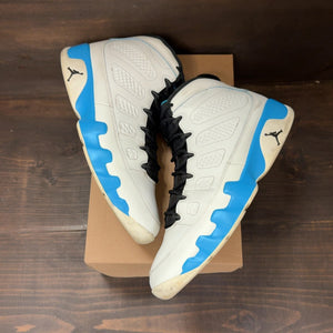 Jordan 9 Retro Powder Blue (2024) Size 13 (Pre-Owned) - Image 2