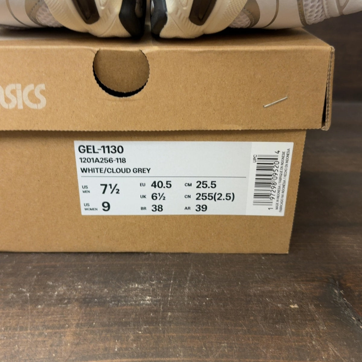 ASICS Gel-1130 White Cloud Grey - Image 8