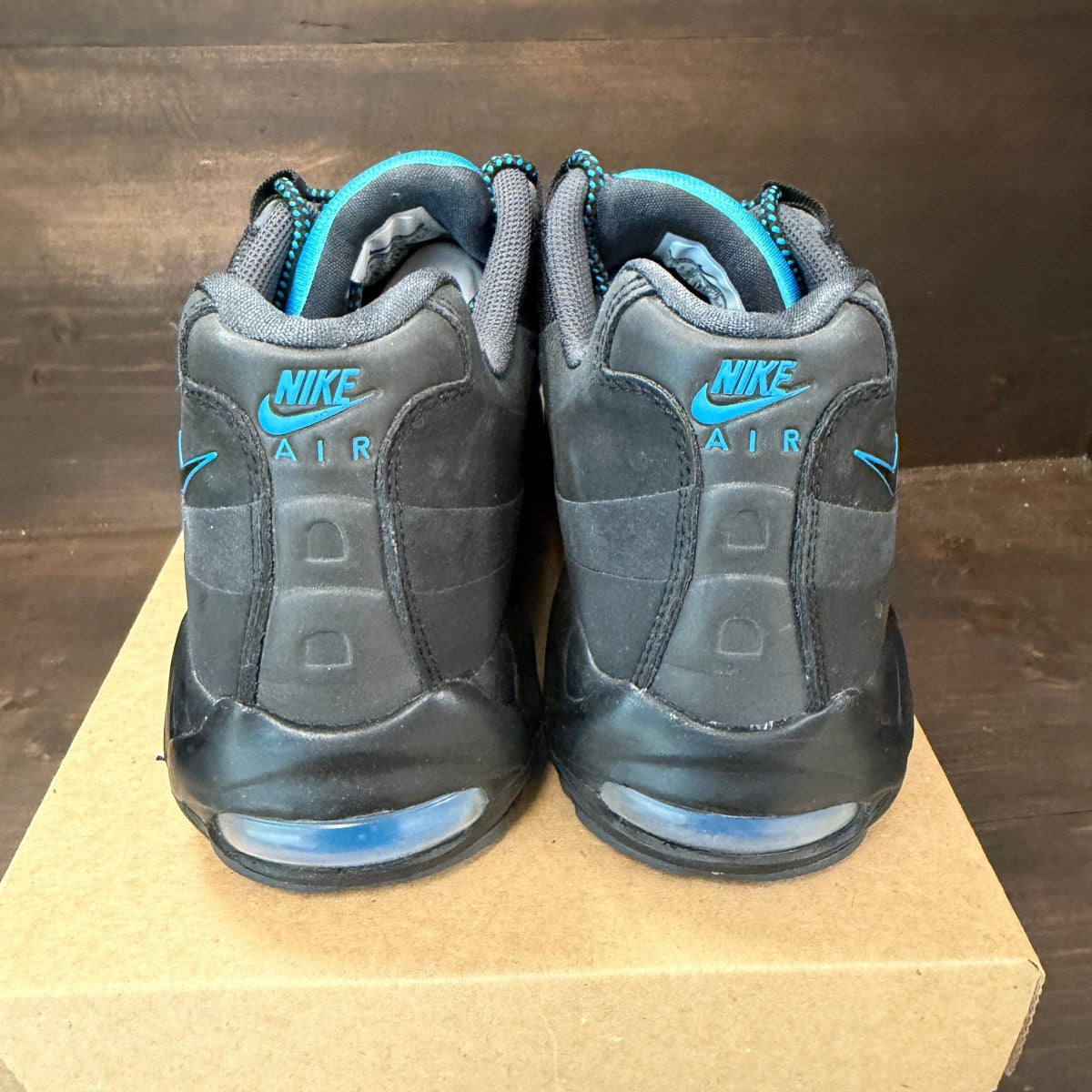Nike Air Max 95 NS Black Blue Size 11.5 (Pre-Owned) - Image 4