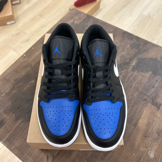 Jordan 1 Low Black Royal Toe Size 12 (Pre-Owned) - Image 2