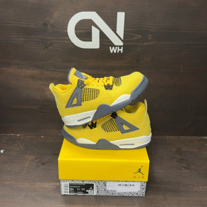 Jordan 4 Retro Lightning (2021) (GS) - Image 1
