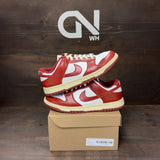 Nike Dunk Low PRM Vintage Team Red (Women's) Size 8.5W (Pre-Owned) - front