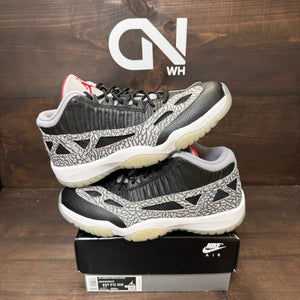 Jordan 11 Retro Low IE Black Cement - Image 1