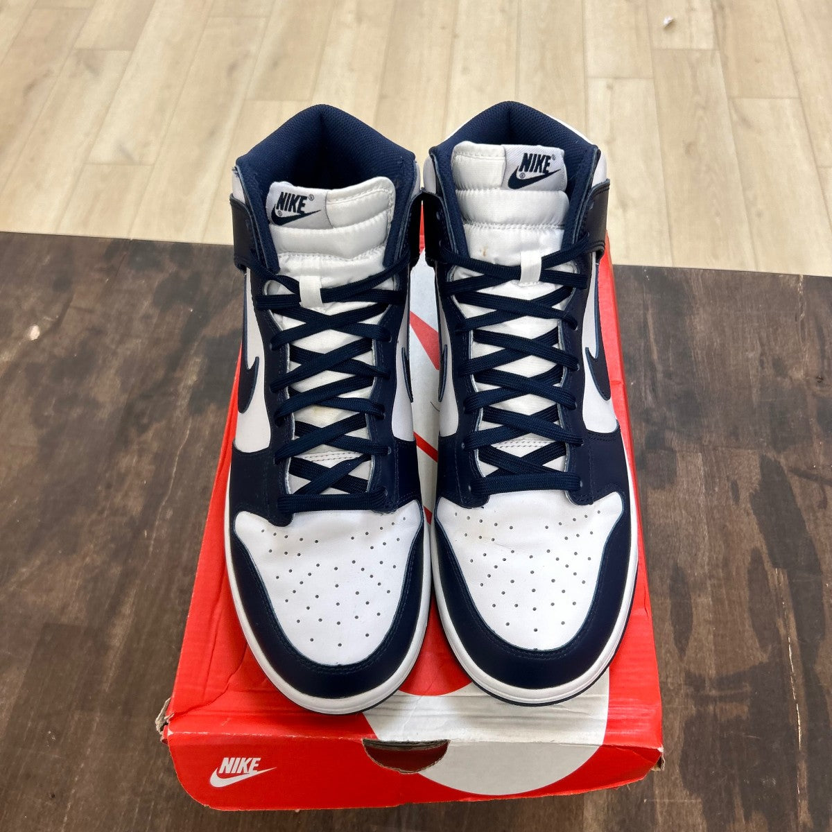 Nike Dunk High Championship Navy - Image 2