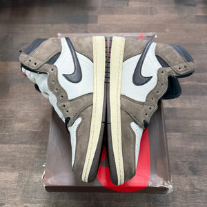 Jordan 1 Retro High OG SP Travis Scott Mocha Size 10 (Pre-Owned)