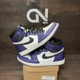 Jordan 1 Retro High Court Purple Size 13 (Pre-Owned) - Image 1