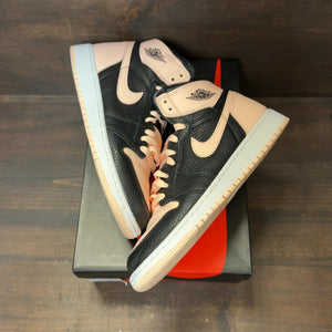 Jordan 1 Retro High Black Crimson Tint (GS) - Image 2