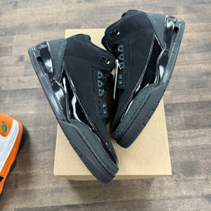 Jordan 3 Retro Black Cat (2025) Size 11 (Pre-Owned) - Image 1