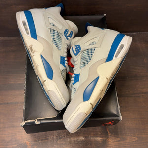 Jordan 4 Retro Military Blue (2024) Size 13 (Pre-Owned) - Image 2