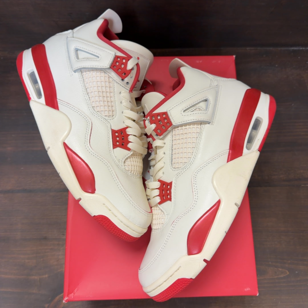 Jordan 4 Retro Valentine's Day Sierra Red (Women's) - Image 2