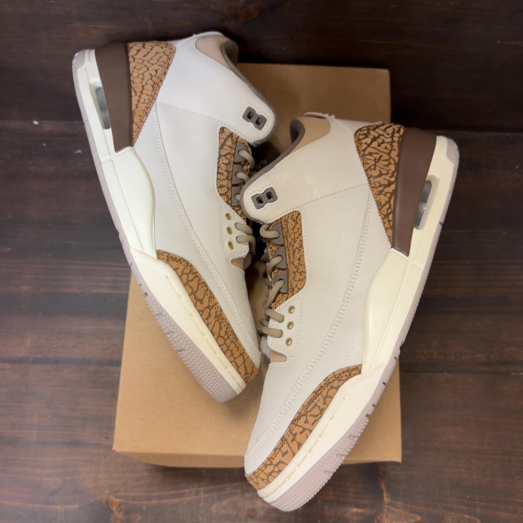 Jordan 3 Retro Palomino Size 10.5 (Pre-Owned) - Image 2