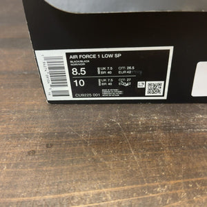 Nike Air Force 1 Low Supreme Black - Image 7