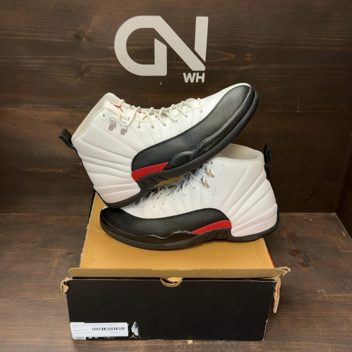 Jordan 12 Retro Taxi Flip Size 12 (Pre-Owned) - front