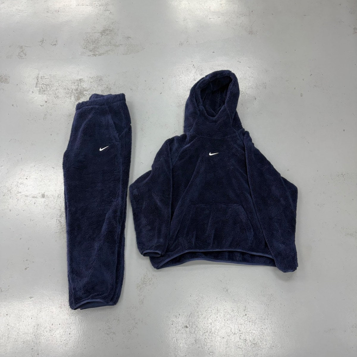 Nike x NOCTA Women's Chalet Polar Top Dark Blue Size XL (Pre-Owned) - Image 3