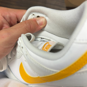 Nike Dunk Low White University Gold Size 9 (Pre-Owned) - Image 7