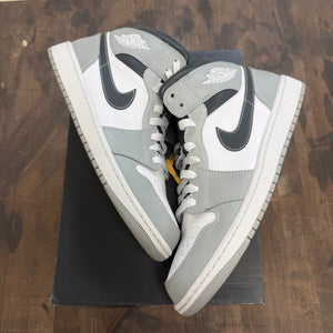 Jordan 1 Mid Light Smoke Grey Anthracite - Image 1