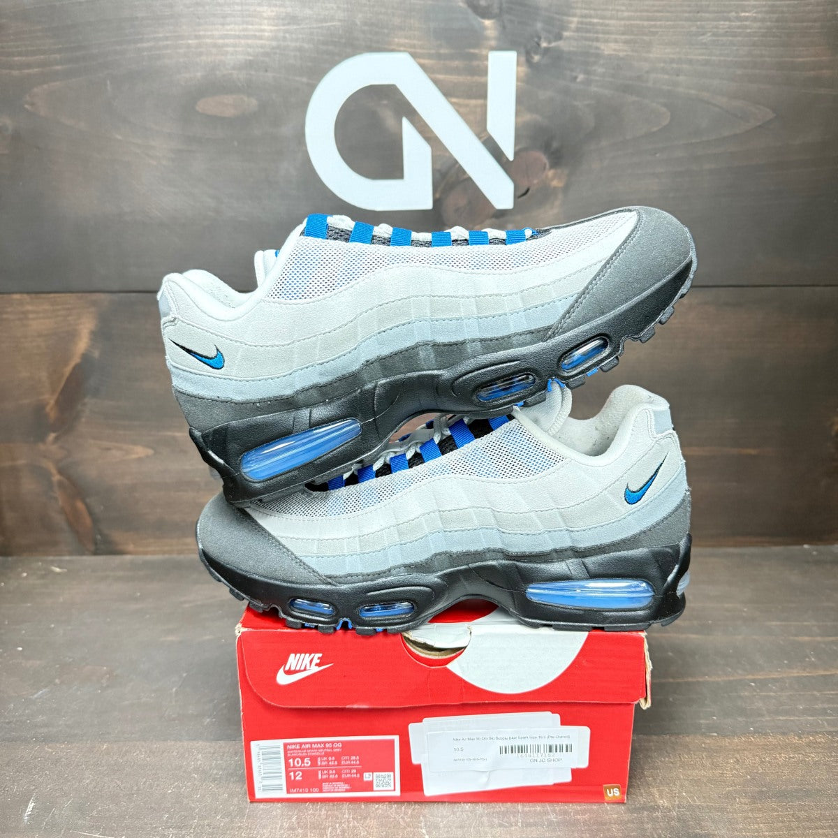 Nike Air Max 95 OG Big Bubble Blue Spark - Image 1