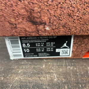 Air Jordan 4 Retro OG SP Nigel Sylvester Brick by Brick - Image 7