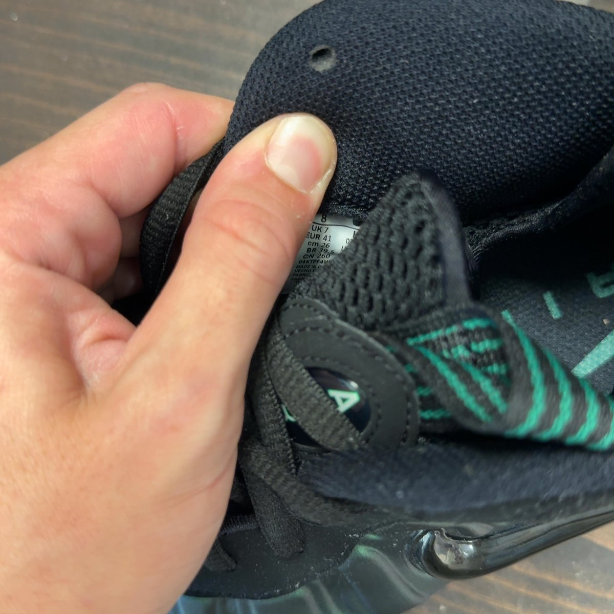 Nike Air Foamposite Pro Pine Green (2025) Size 8 - aux