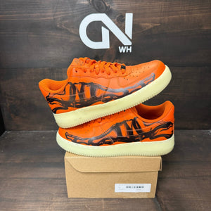 Nike Air Force 1 Low Orange Skeleton Halloween (2020) Size 9.5 (Pre-Owned) - Image 1