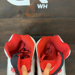 Jordan 5 Retro Fire Red Black Tongue (2025) Size 13 (Pre-Owned) - Image 4