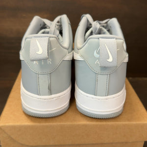 Nike Air Force 1 Low '07 LV8 Carbon Fiber Swoosh Wolf Grey White Size 9.5 (Pre-Owned) - Image 5