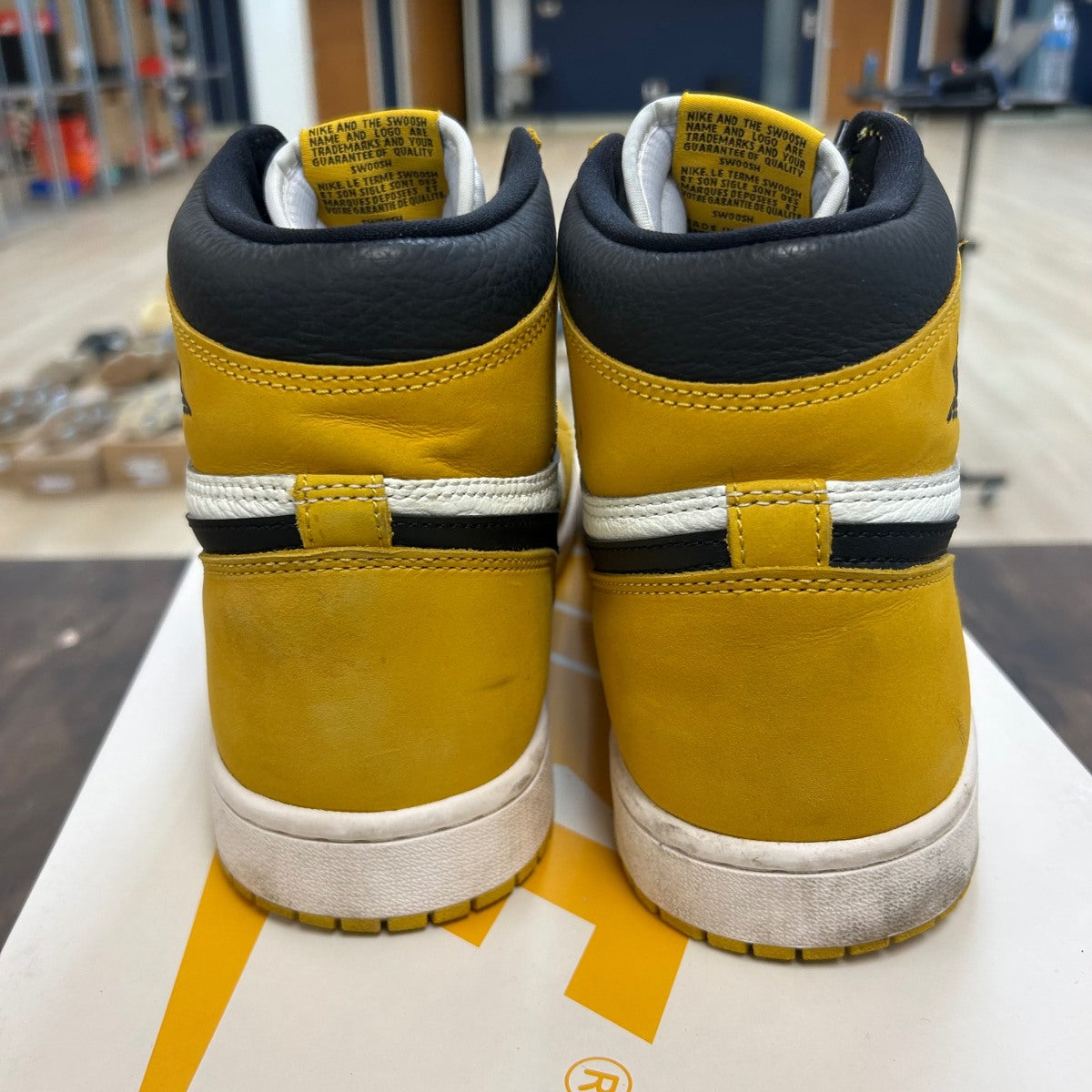 Jordan 1 Retro High OG Yellow Ochre - Image 4