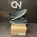 Jordan 3 Retro Fear Pack (2023) Size 10 (Pre-Owned) - front