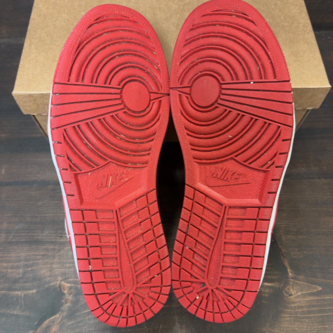 Jordan 1 Low Gym Red White Size 12 (Pre-Owned) - Image 7